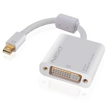 넥스트링크 Mini DP to DVI 컨버터 1.2ver UHD 4K x 2K 30Hz, CP-0843