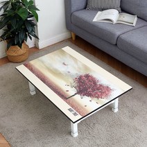 루나하우스 하이그로시 액자테이블 900 x 600 mm, 하트