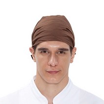 티팜 단색 TC45수 두건 FREE, 브라운, 3개