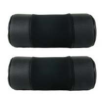 블랙라이노 순정형 목쿠션 2p, 블랙
