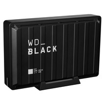 WD Black D10 데스크탑용 외장하드 WDBA3P0080HBK, 8TB, 블랙