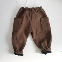 맘스메이드 아동용 기모간지골덴팬츠