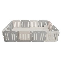 꿈비 252 x 140 cm 매트용 베이비룸 가드 12p 세트