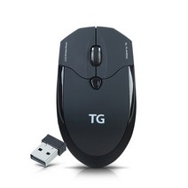 TG삼보 무선마우스 TG-M7000G   배터리, 블랙
