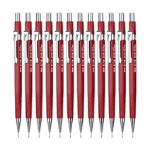 자바펜 불투명 칼라제도샤프 버건디, 0.5mm, 12개