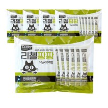테비토퍼 리첼팡팡 고양이간식 연어 치킨 10g, 연어 + 치킨 혼합맛, 100개