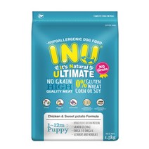 아이누 퍼피 그레인프리 글루텐프리 강아지 사료, 닭, 1개, 1.5kg