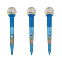 디즈니 썸썸 겨울왕국 반짝반짝 빛나는 워터볼 라이트펜, 엘사, 3개
