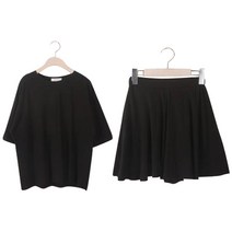 클릭앤미 여성용 썸타 치마 바지 트레이닝 세트