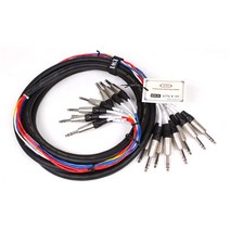 EWI MTPS 8 라인형 멀티 스네이크 케이블, MTPS-8-5M, 혼합색상