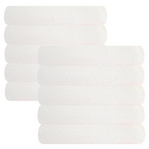 송월타월 업소용 세면타올 76g 면사, 화이트, 10개