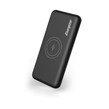 에너자이저 퀄컴 퀵차지3.0 고속 무선충전 보조배터리 10000mAh, QE10007PQS, 블랙