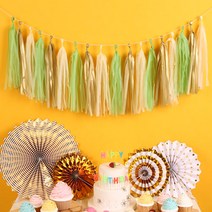 파티해 데일리 파티 태슬가랜드 3종, 민트