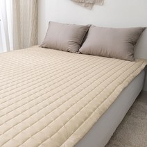 믹스앤매치 썬샤인 순면 밴딩 침대패드, 베이지