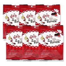 행복한 쇼콜라띠에 홈베이킹 초콜렛 다크 100g, 6개