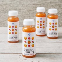 수가 스퀴즈 자몽, 185ml, 4개