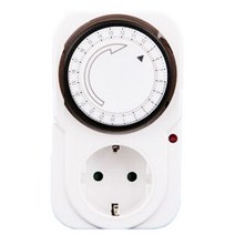 고급형 24시간 콘센트 타이머 1구 TS-MD3 11.5 x 7. x 3.5 cm, 1개, 1.5m