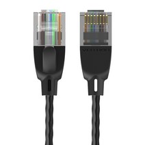 벤션 10기가 비트 울트라 슬림 CAT6a 랜케이블 3m, 혼합색상, 1개