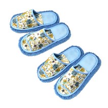 이티엔 극세사 청소슬리퍼 블루, 2개