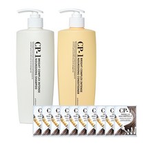 씨피원 단백질 샴푸 500ml + 컨디셔너 500ml + 단백질 실크앰플 5ml x 10p 세트, 1세트