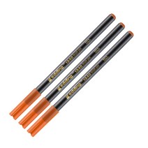 에딩 e-1340 브러쉬펜 6, 주황, 3개