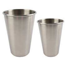 아이메이트 스테인레스 파인트컵 350ml + 500ml 세트, 1세트