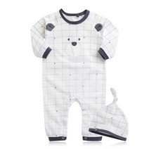 그린베베 아동용 큐티사각 쟈가드 우주복 + 모자 세트