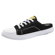 마켓A 에이틴 캐주얼 캔버스 뮬 스니커즈