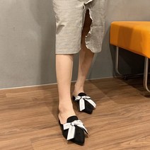 베이직 리본 뮬 블로퍼 sn271