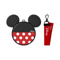 디즈니 미키마우스 쓰리서클 미러 보조배터리 5200mAh USB, 3 circle, 미니