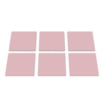 놀라매트 6p, ALL핑크, 1세트
