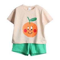 메르시보꾸 아동용 상코미 쥬씨 상하의 세트 SS0S04