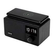 인켈 무선충전 블루투스 미니 오디오, CLASSIC1, 블랙