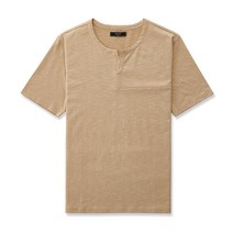 STCO 남성용 SUPIMA SLUB R넥변형 티셔츠 STSRZ98BSY