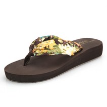 콩 K SHOES 포인트 패턴 플립플랍