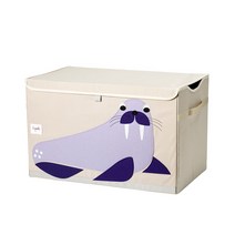 3스프라우츠 장난감정리함 수납정리함 토이체스트, 바다 코끼리, 1개