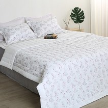 달콤한하루 쁘띠 누빔 여름이불 베개 세트