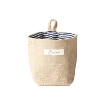 앤티스 내츄럴무드 벽걸이 수납 바구니, 블루스트라이프