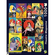 시어터 매거진 꼴라주 직소퍼즐 NY1000-PD625, 1000피스, 혼합색상