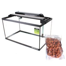 리컴 어항 XT-600 + 황토링 300g 세트, 어항(블랙), 황토링(단일색상)