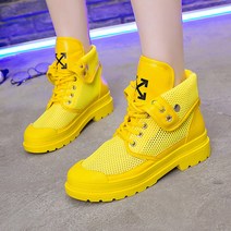올나인 크로스 에로우 매쉬 하이 워커 부츠