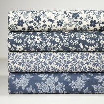 슈슈룸 꽃 패브릭 퀼트 홈패션 원단 4종 세트