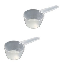 다용도 투명 계량스푼 30ml, 2개