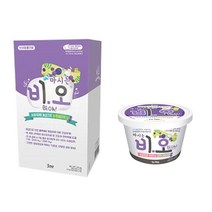 비오 강아지 요거트 분말 스틱 15p + 동결건조토핑 15p, 블루베리토핑, 1세트