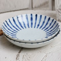 로코리빙 인디고 접시 2p, 혼합색상