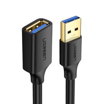 유그린 순동 USB 3.0 고속 연장케이블 연장선, 1개, 3m