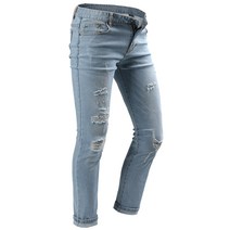 다꾸앙 남성용 데미지 구제 스판 찢청바지 C06K4_pj2083