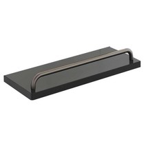 바스앤바스 인조대리석 욕실 일자선반 300 BB-113B, BLACK, 1개