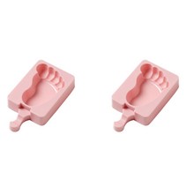 오웬 아이스바 몰드, 타입E핑크, 2개