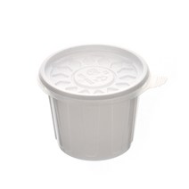 더담다 일회용 소스컵 211 소 75 x 55 mm 백색, 1개입, 300개